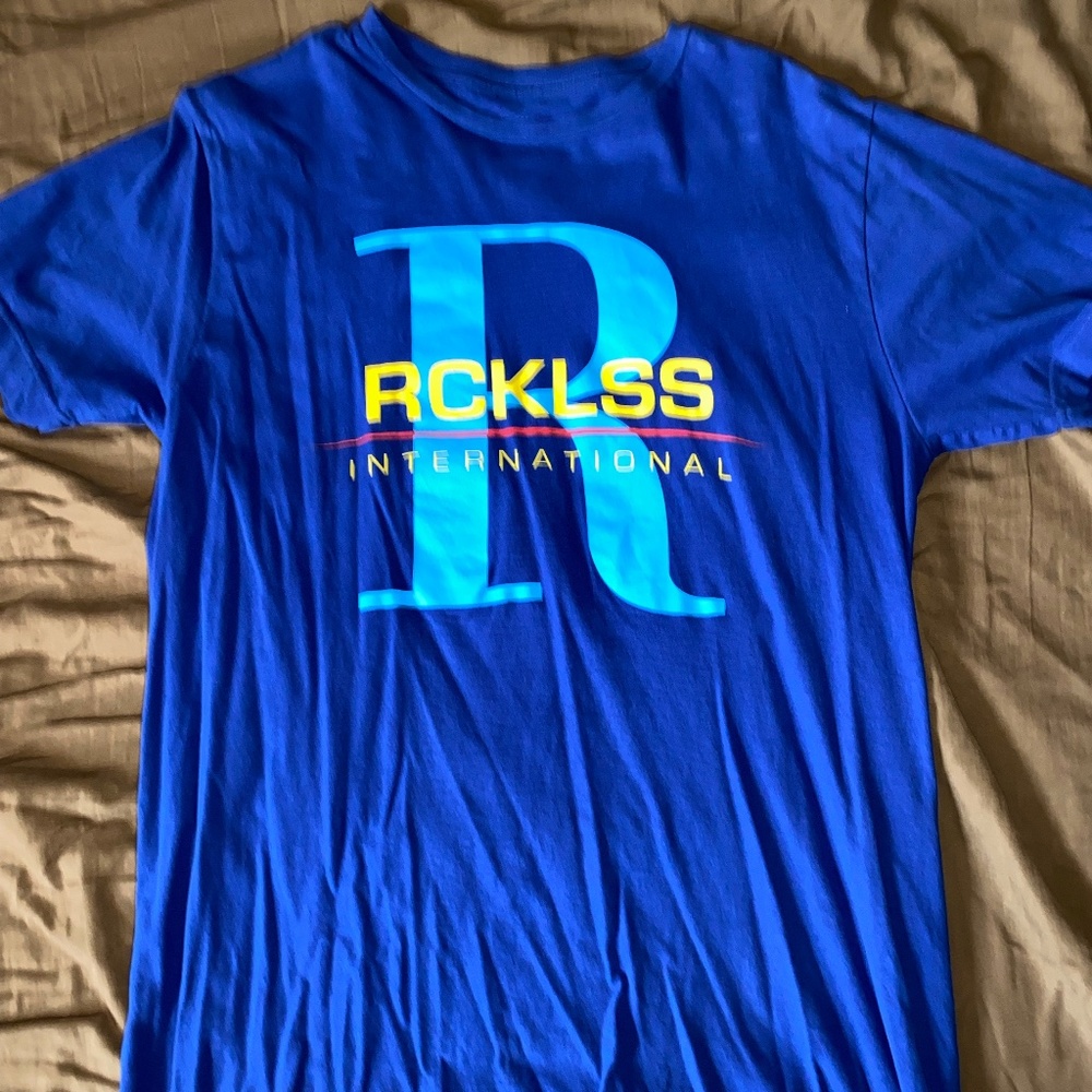 Blue Medium Rcless International Shirt